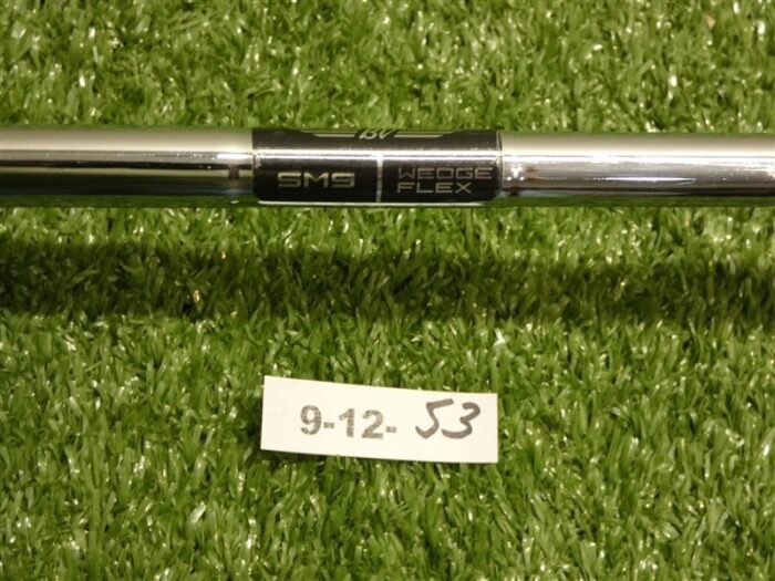 Titleist Vokey SM9 Tour Chrome 60* 10* Lob Wedge S Grind Dynamic Gold Steel Mid