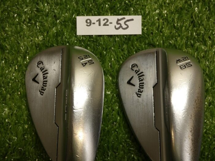 Callaway Opus Brushed Chrome 54/58* 12* Sand/Lob Wedge Set DG Tour S400 Steel