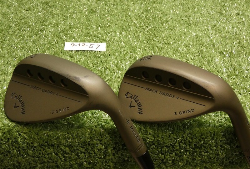 Callaway Mack Daddy 4 MD4 Tactical 52/56* 10* Gap/Sand Wedge Set DG Steel Mint