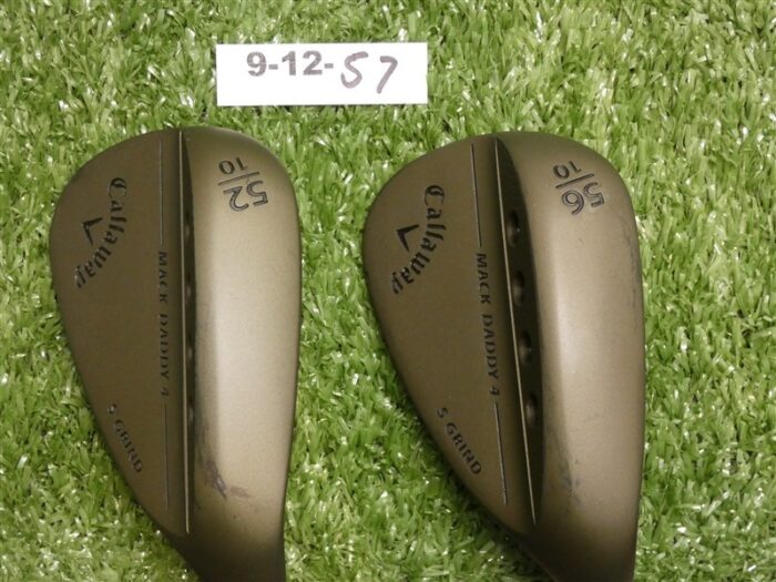 Callaway Mack Daddy 4 MD4 Tactical 52/56* 10* Gap/Sand Wedge Set DG Steel Mint