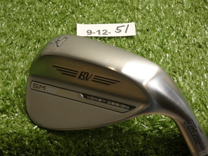 Titleist Vokey SM10 Tour Chrome 52* 08* Gap Wedge F Grind DG Steel Excellent