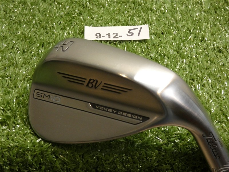 Titleist Vokey SM10 Tour Chrome 52* 08* Gap Wedge F Grind DG Steel Excellent