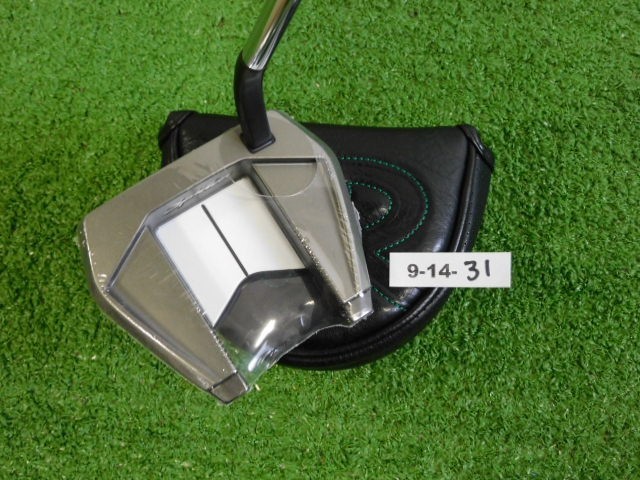 TaylorMade Spider SR Platinum/White #9 34″ Left Hand Putter w TP HC S Stroke New