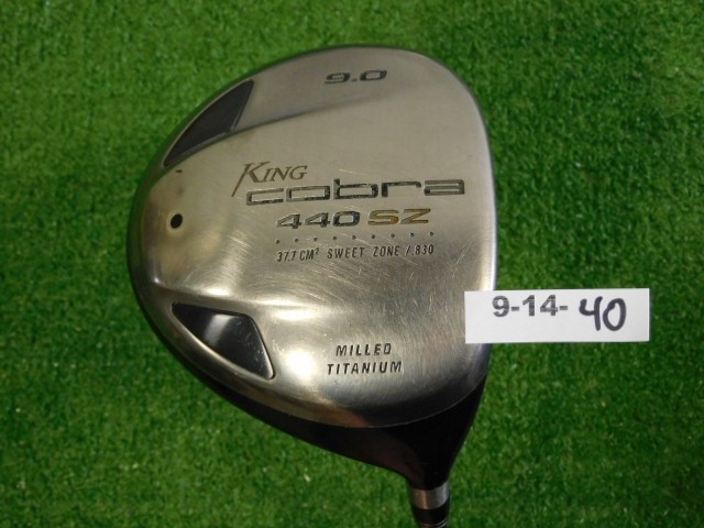 Cobra SZ 440 9.0* Driver YS-5.1 55g Stiff Graphite with Jumbo Grip