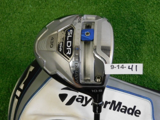 TaylorMade SLDR 430 TP 10.5* Driver Aldila Tour Green 75 Stiff w SIM HC Mid 44.5