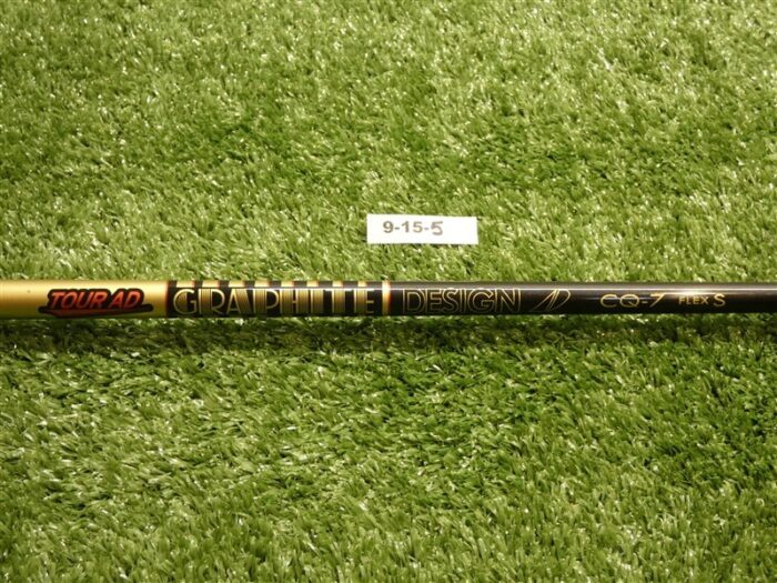 TaylorMade Left Hand Graphite Design Tour AD CQ-7 S Stiff Driver Shaft 44.5″