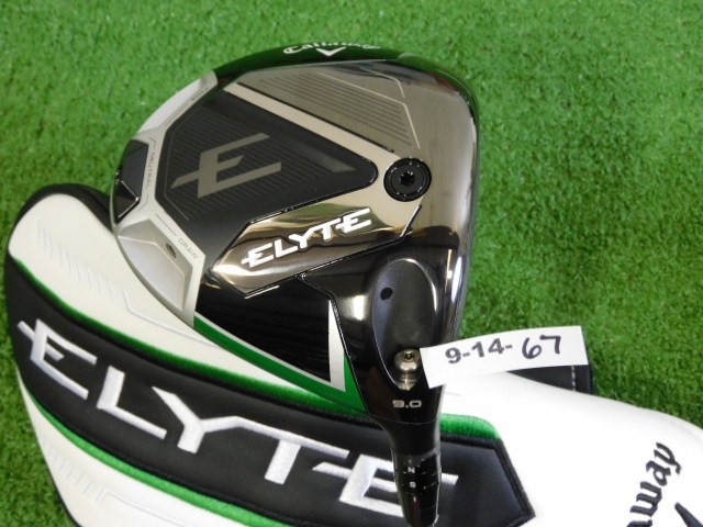 Callaway 2025 Elyte 9.0* Driver Denali Charcoal 50g 6.0 Stiff Graphite w HC New