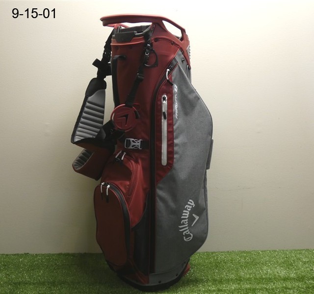 Callaway Fairway + 5-Way Carry Stand Golf Bag Brick/Charcoal New