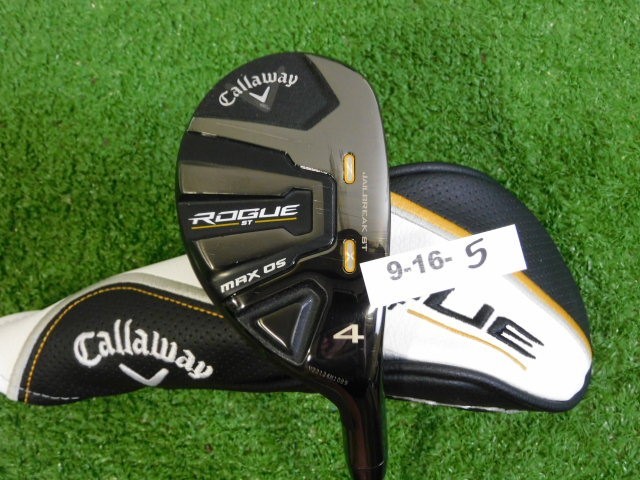 Callaway Rogue ST Max OS 21* 4 Hybrid Tour AD 65 Stiff Graphite w HC Excellent