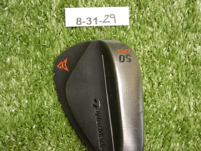TaylorMade Milled Grind 2 MG2 50* 9* Gap Wedge SteelFiber Stiff Graphite +1.75″