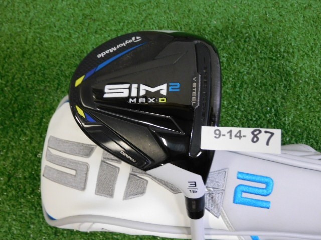 TaylorMade SIM2 Max D 16* Womens 3 Wood Aldila NV 45 Ladies Graphite w HC 41.75″