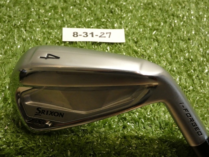 Srixon ZXi4 Forged 4 Iron KBS Tour Lite Stiff Steel Midsize Grip Excellent