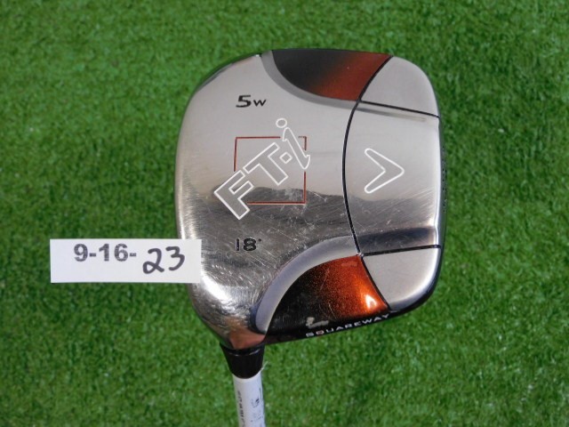 Callaway FT-i Squareway 18* Womens Left Hand 5 Wood Sakura Ladies Graphite