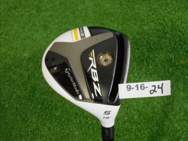 TaylorMade RBZ Stage 2 19* 5 Wood RocketFuel 60g Stiff Graphite