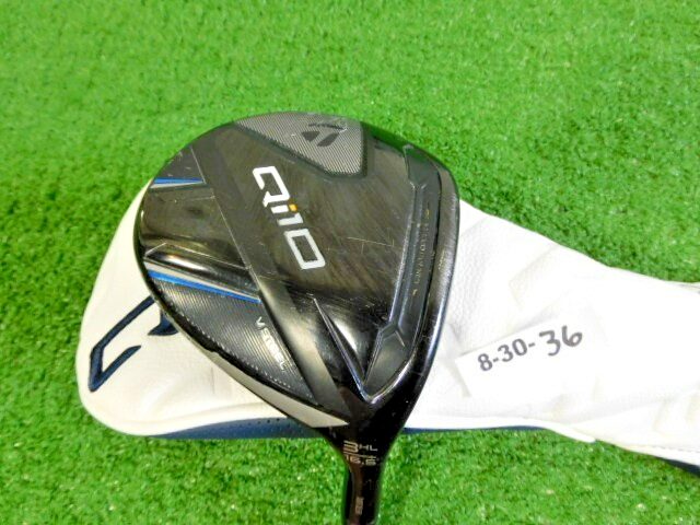 TaylorMade Qi10 16.5* 3HL Wood Ventus TR Blue 6 Regular Graphite with Headcover