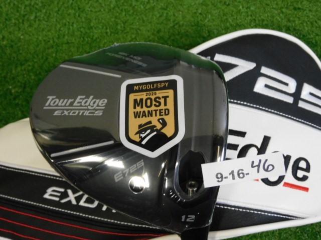 Tour Edge Exotics E725 12* Driver Cypher 40 5.0 Senior Graphite w Headcover New