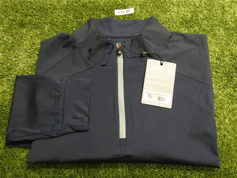 FootJoy Mens TempoSeries Tech Golf Mid-Layer Navy Large 30077