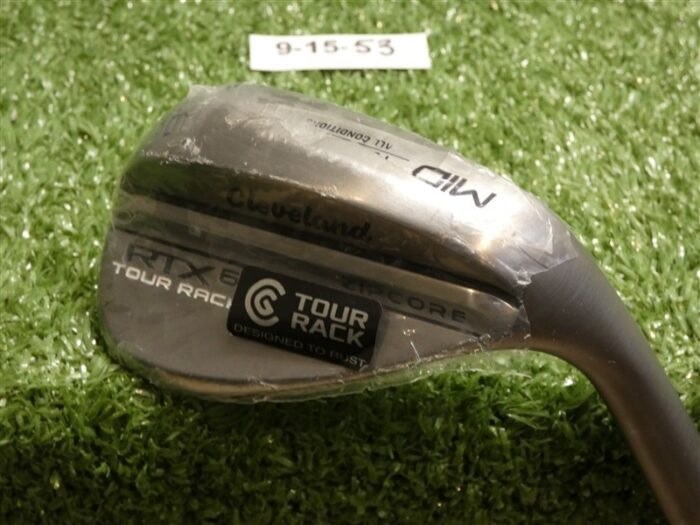 Cleveland RTX 6 ZipCore Tour Rack Raw 56* 10* Sand Wedge DG Spinner Steel New