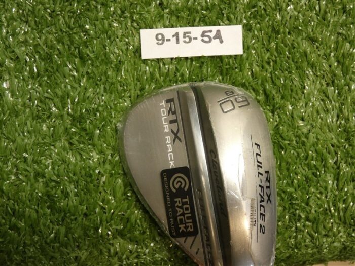 Cleveland RTX Full-Face 2 Tour Rack RAW 60* 8* Lob Wedge DG Spinner Steel New