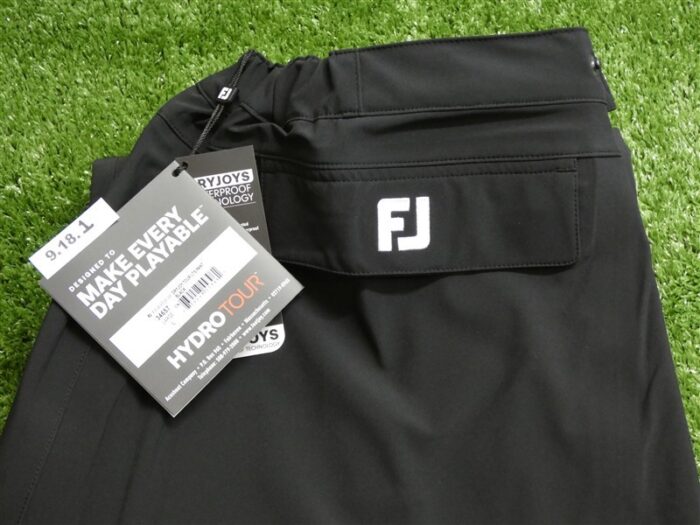 FootJoy Mens HydroTour Golf Rain Pants Black (36″-38″) Large 34657/37672