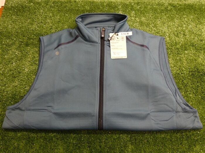 FootJoy Mens ThermoSeries Fleece Back Golf Vest Slate Blue Large 29111