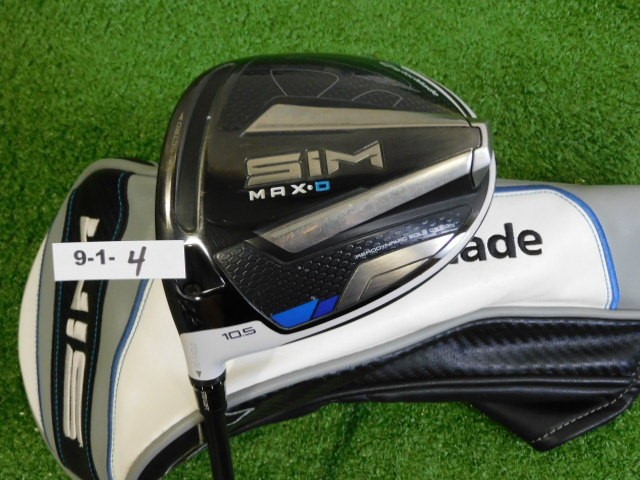 TaylorMade SIM Max D 10.5* Left Hand Driver Bassara E42 Lite Senior w Headcover