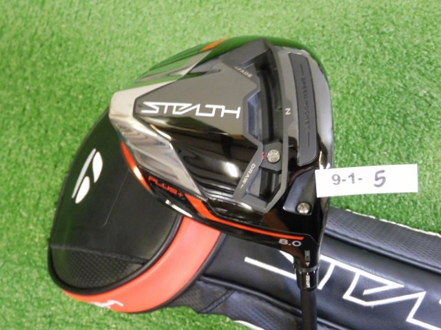 TaylorMade Stealth Plus 8.0* Driver Rogue Silver 60 Stiff Graphite with HC Mint