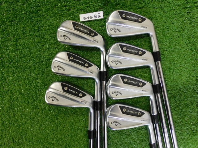 Callaway Apex Pro 24 Irons 4-P NS Pro Modus 3 Tour 115 Stiff Steel Mid Grips +1″