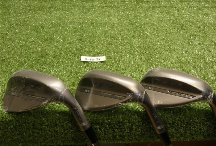 Titleist Vokey SM10 Nickel 52/56/60* Gap/Sand/Lob Wedge Set DG Steel New