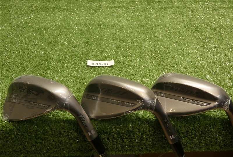 Titleist Vokey SM10 Nickel 52/56/60* Gap/Sand/Lob Wedge Set DG Steel New