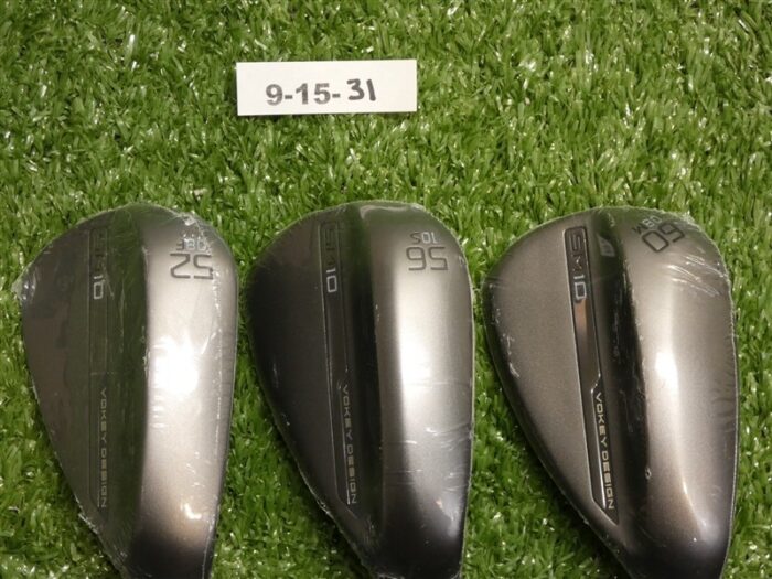 Titleist Vokey SM10 Nickel 52/56/60* Gap/Sand/Lob Wedge Set DG Steel New