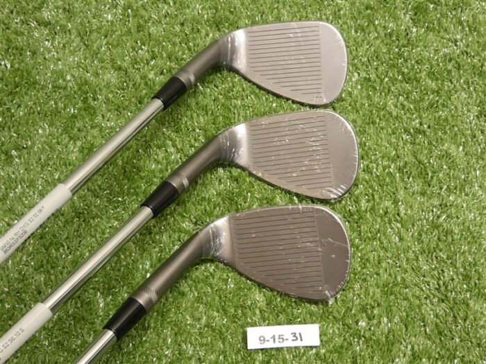 Titleist Vokey SM10 Nickel 52/56/60* Gap/Sand/Lob Wedge Set DG Steel New