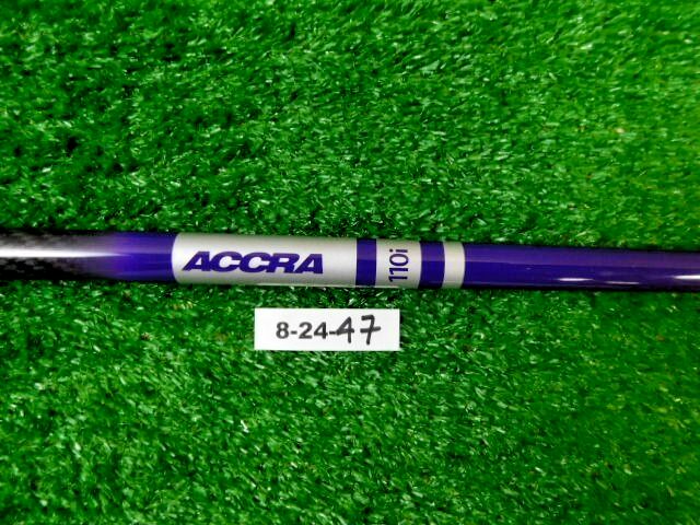 ACCRA 110i Purple X-STIFF Flex Iron Shaft 41″ New