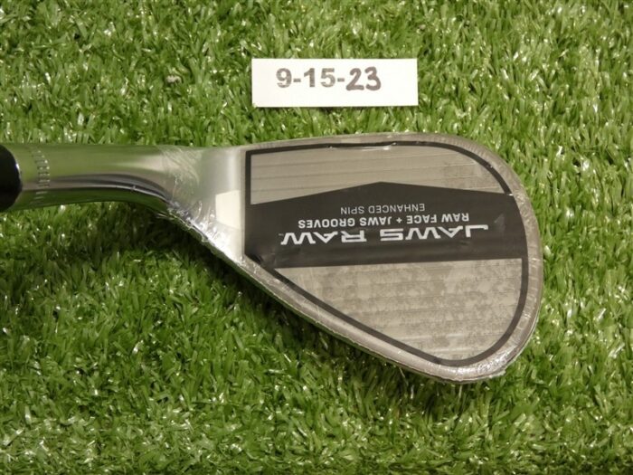 Callaway Jaws Raw Full Toe 58* 10* Lob Wedge J Grind DG Tour Spinner Steel New