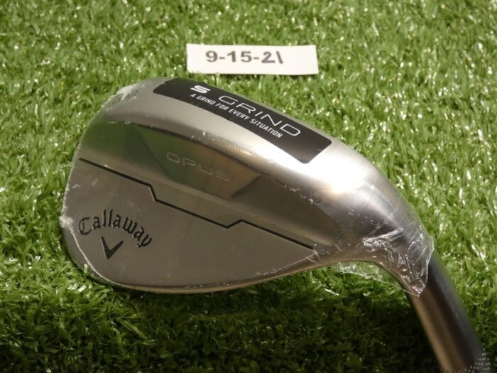 Callaway Opus Brushed Chrome 56* 12* Sand Wedge S Grind DG Mid 115 Steel New
