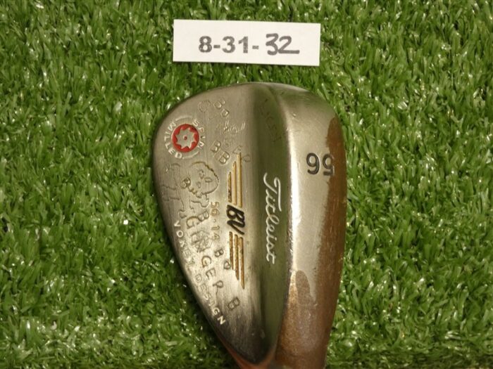 Titleist Vokey Spin Milled 2009 Black 56* 14* Sand Wedge Dynamic Gold Steel