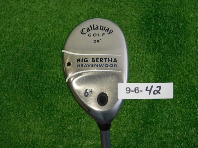 Callaway Big Bertha Heavenwood 29* Womens 6 Hybrid Aldila 50 Ladies Graphite Mid