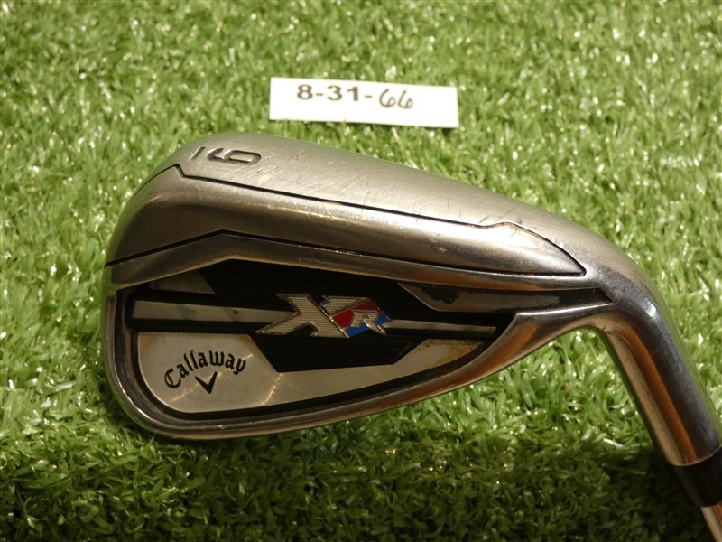 Callaway XR 9 Iron Dynamic Gold X100 Extra Stiff Steel Midsize Grip +.5″