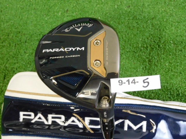 Callaway Paradym 16.5* 3HL Wood Ascent 40 A Senior Graphite with HC Excellent