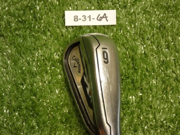 Callaway XR 6 Iron Dynamic Gold X100 Extra Stiff Steel Midsize Grip +.5″