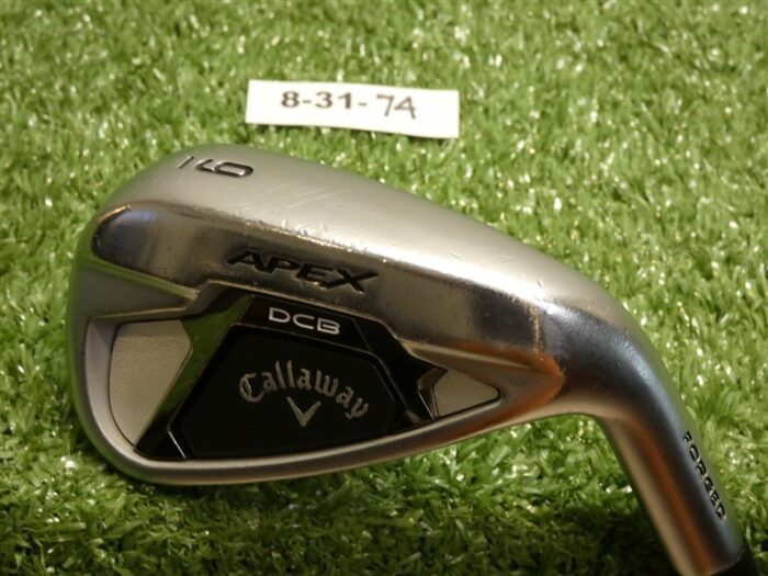 Callaway 2021 Apex DCB Forged 9 Iron Elevate MPH 85 Stiff Steel Jumbo Grip
