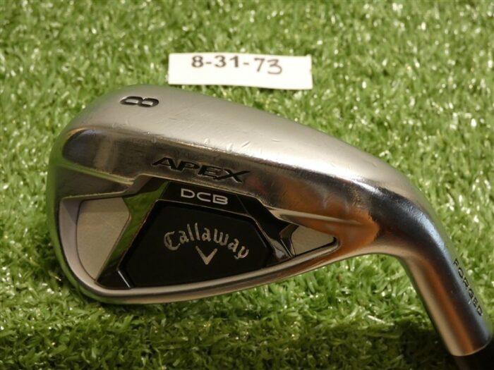 Callaway 2021 Apex DCB Forged 8 Iron Elevate MPH 85 Stiff Steel Midsize Grip