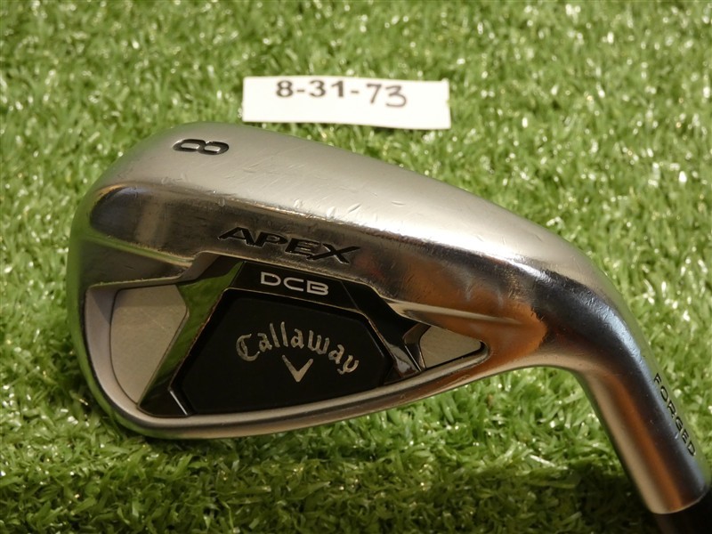 Callaway 2021 Apex DCB Forged 8 Iron Elevate MPH 85 Stiff Steel Midsize Grip