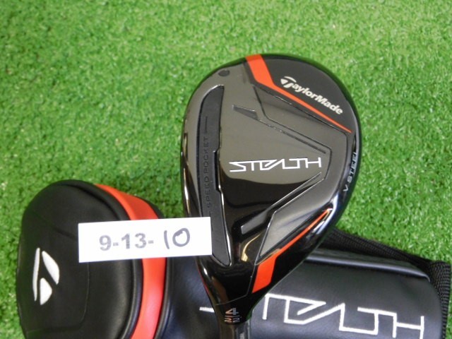 TaylorMade Stealth 22* Left Hand 4 Hybrid Rescue Ventus Red 6 Regular w HC New