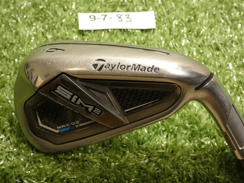 TaylorMade SIM2 Max OS 6 Iron KBS Max MT 85 Regular Steel Midsize Grip +.75″