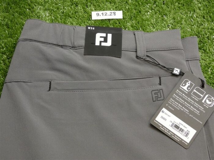 FootJoy Mens HYPR 8″ Golf Shorts w36 Lava Smoke Grey 28609
