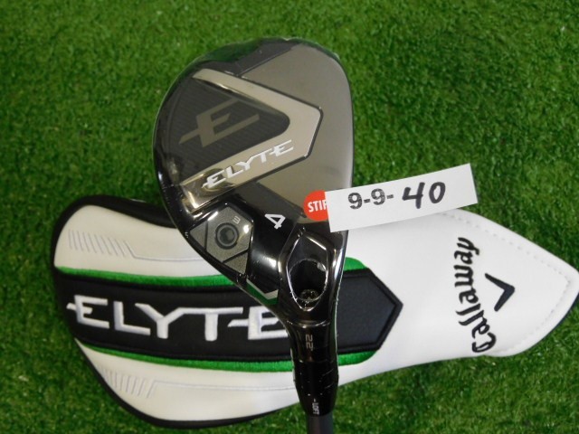 Callaway 2025 Elyte 22* 4 Hybrid Denali Charcoal 70g 6.0 Stiff Graphite w HC New