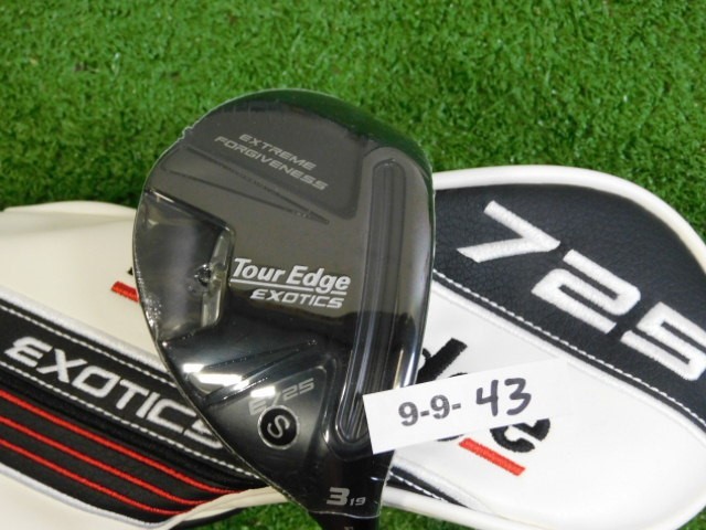 Tour Edge Exotics E725 19* 3 Hybrid Cypher 70 6.0 Stiff Graphite w Headcover New
