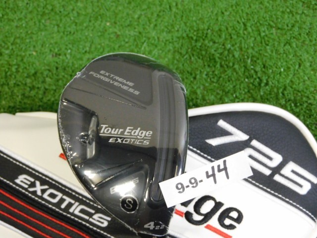 Tour Edge Exotics E725 22* 4 Hybrid Cypher 70 6.0 Stiff Graphite w Headcover New