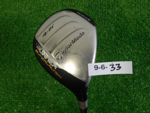 TaylorMade Burner SuperLaunch Rescue 21* 4 Hybrid REAX 60 Stiff Graphite 40.5″